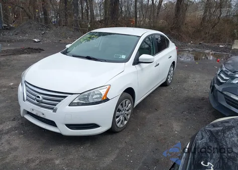 2015 Nissan Sentra S from USA, damaged, VIN 3N1AB7AP9FY360811